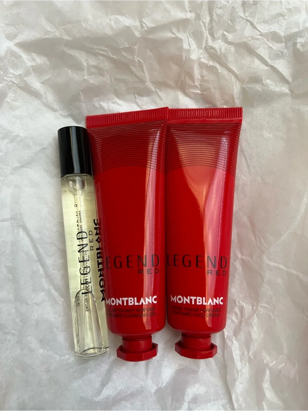Montblanc Legend Red Grooming Kit